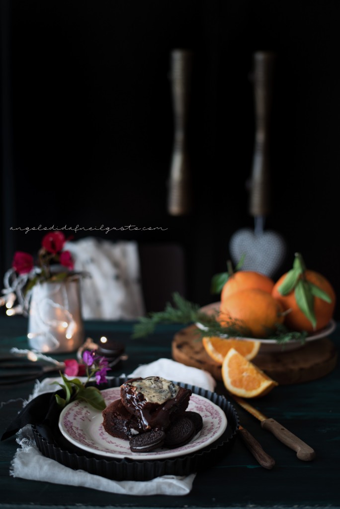 Orange oreo cheesecake brownies1283